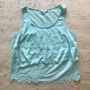 Blue Candies tank top